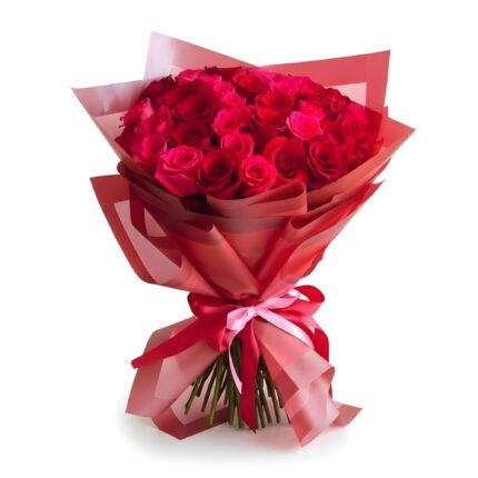 Crimson Rapture Bouquet