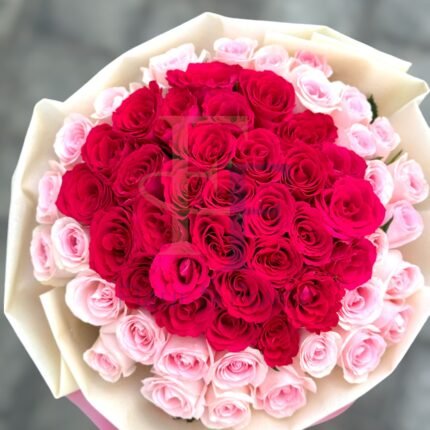 Crimson Embrace Rose Bouquet